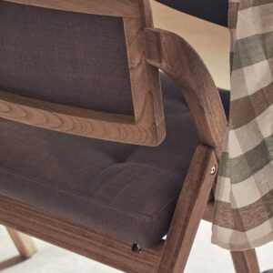 Cebu Grey Wash Elm Wood Folding Chair