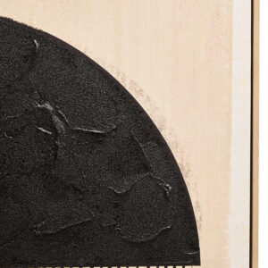 Astratto Black and Cream Wall Art