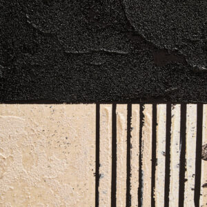 Astratto Black and Cream Wall Art