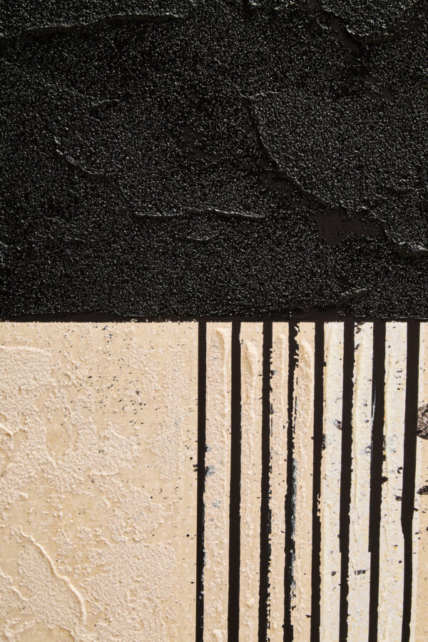 Astratto Black and Cream Wall Art