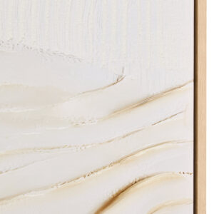 Astratto Cream Textured Wall Art