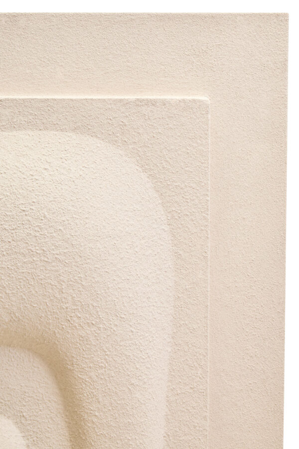 Astratto 3D Cream Wall Art