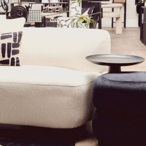 Ozzano Cream Linen 3 Seater Sofa