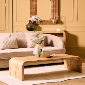 Sangar Mango Wood Carved Wall Mirror