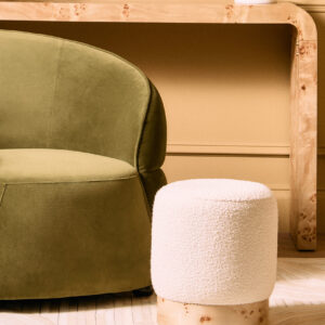 Bosie Safira Large Natural Hair On Leather Rug