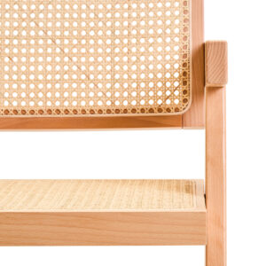Cebu Natural Cane and Beech Wood Dining Chair