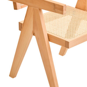 Cebu Natural Cane and Beech Wood Dining Chair