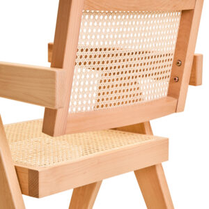 Cebu Natural Cane and Beech Wood Dining Chair