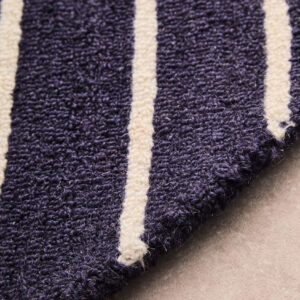 Bosie Moyo Blue And White Round Rug