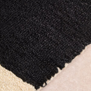 Bosie Milana Large Black and White Geometric Rug