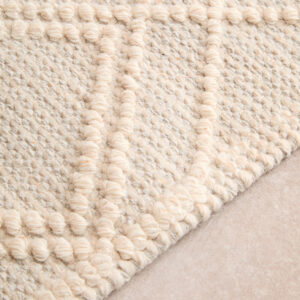 Bosie Jango Large Geometric Ivory Rug