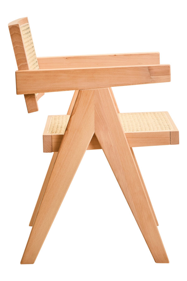 Cebu Natural Cane and Beech Wood Dining Chair