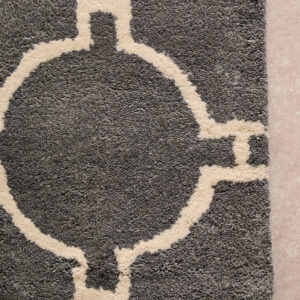 Bosie Kensington Townhouse Large Grey Hand Woven Rug