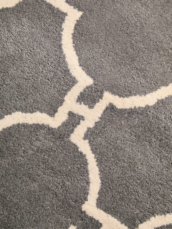 Bosie Kensington Townhouse Large Grey Hand Woven Rug