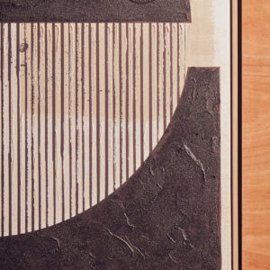 Astratto Black and Cream Wall Art