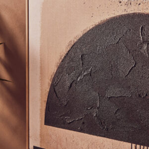 Astratto Black and Cream Wall Art