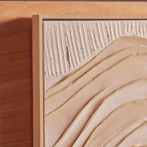 Astratto Cream Textured Wall Art