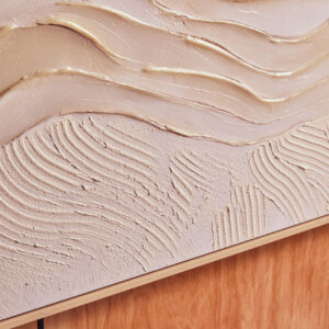 Astratto Cream Textured Wall Art