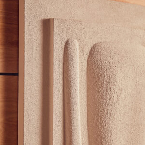 Astratto 3D Cream Wall Art