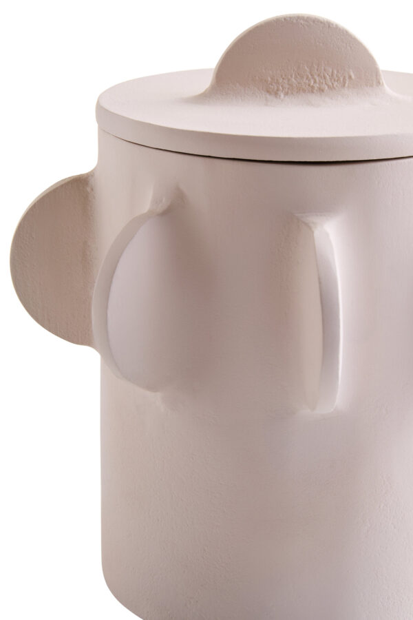 Prato Small Round Textured Cream Box