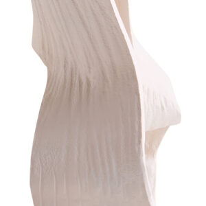 Prato Small Cream Abstract Swirl Sculpture