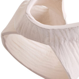 Prato Small Cream Abstract Swirl Sculpture