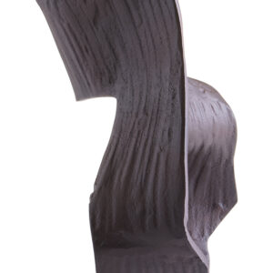 Prato Large Brown Abstract Swirl Sculpture