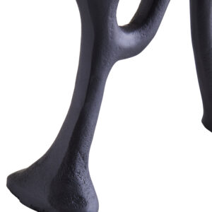 Prato Four Light Black Candle Holder