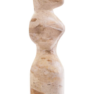 Santino Chocolate Marble Abstract Sculpture