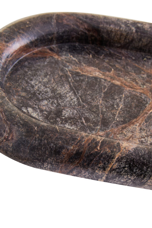 Fazio Forest Green Marble Catchall