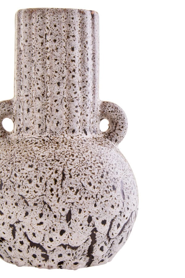 Calcita Small Speckled Brown Vase