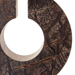 Fazio Forest Green Marble Sculpture