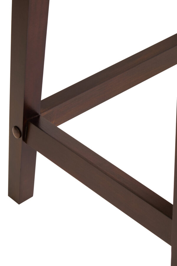 Heritage One Drawer Walnut Wood Finish Side Table