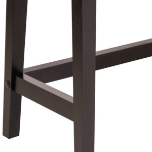 Heritage Two Drawer Black Wood Finish Console Table