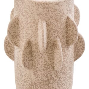 Sidra Small Cream Textured Vase