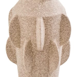Sidra Large Cream Textured Vase