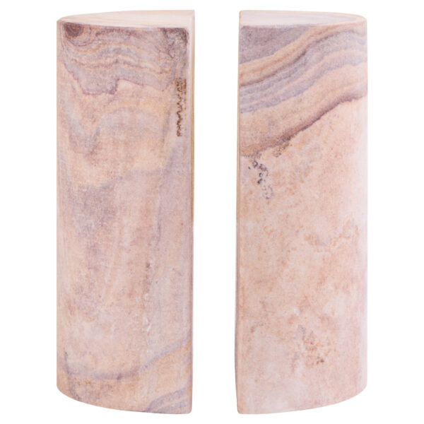 Pietra Set of Two Rainbow Sandstone Bookends