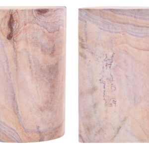 Pietra Set of Two Rainbow Sandstone Bookends