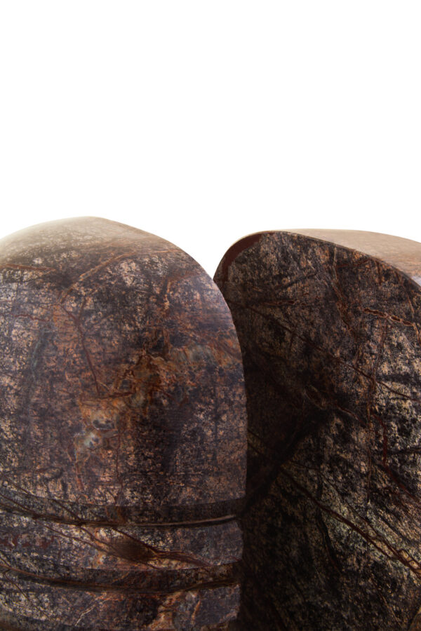 Fazio Set of Two Forest Green Marble Bookends