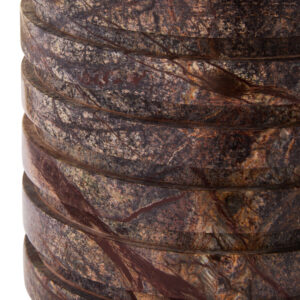 Fazio Set of Two Forest Green Marble Bookends