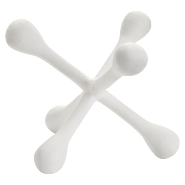 Prato Ivory Finish Jack Sculpture