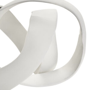 Prato Ivory Finish Knot Sculpture