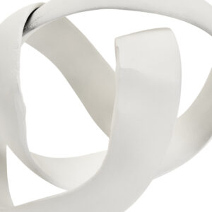Prato Ivory Finish Knot Sculpture