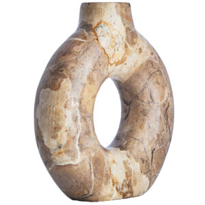 Santino Chocolate Marble Vase
