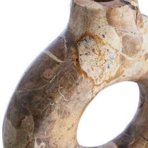 Santino Chocolate Marble Vase