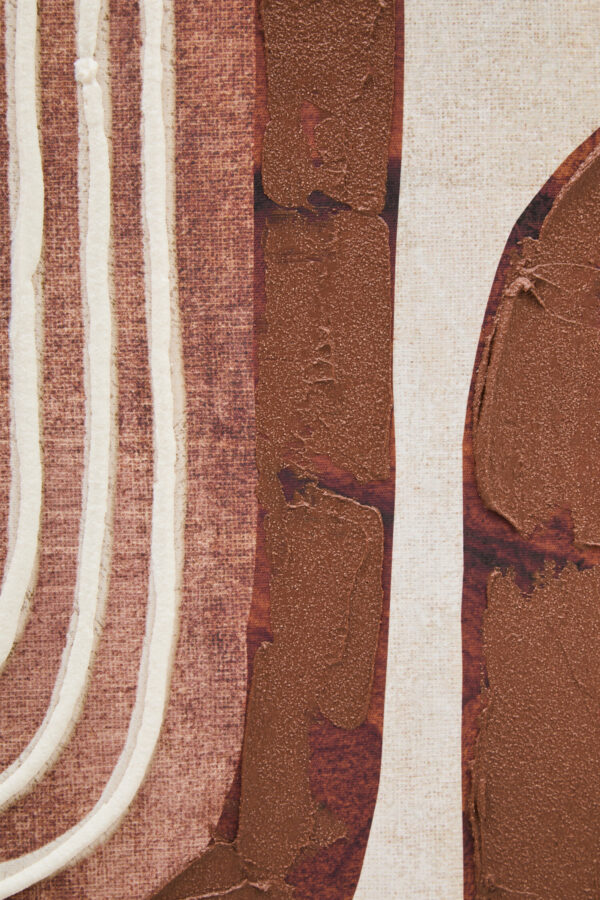 Astratto Textured Wall Art in Earthy Tones