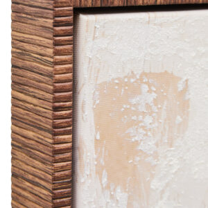 Astratto Textured Wall Art with Lady In The Straw Hat