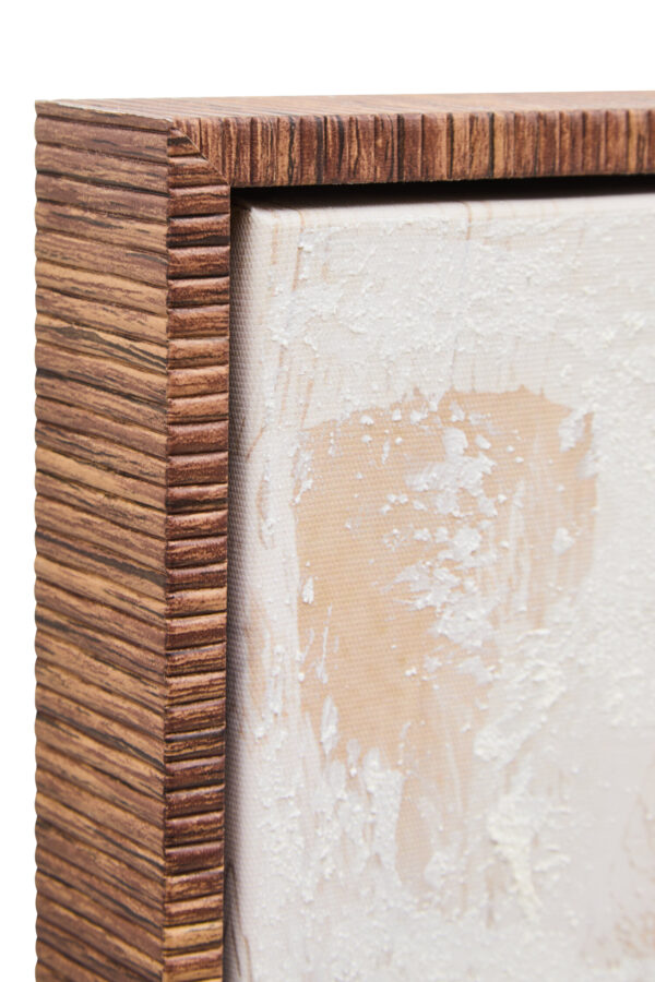 Astratto Textured Wall Art with Lady In The Straw Hat