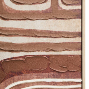Astratto Textured Wall Art in Earthy Tones