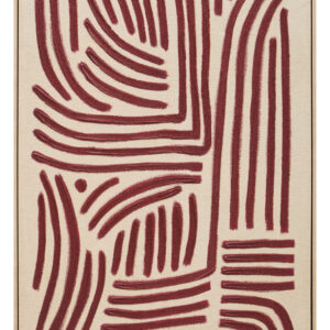 Astratto Textured Linear Abstract Wall Art
